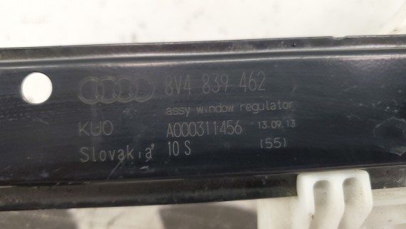 Стеклоподъемник задний правый Audi A3 8V 2012-2016