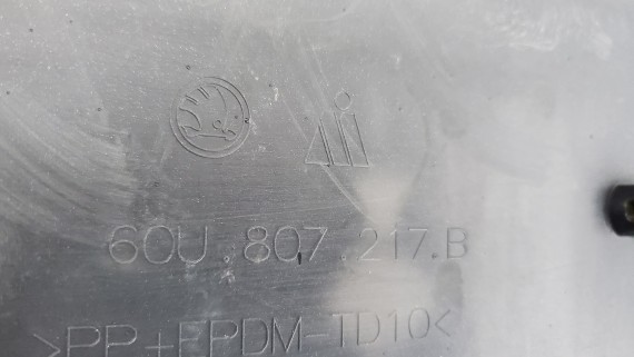 Бампер передний Skoda Rapid 1 2017-2020