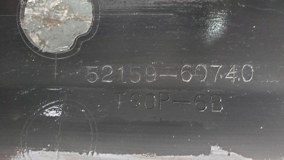 Бампер задний Toyota Land Cruiser 200 2015-2021