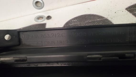 Накладка бампера правая Volkswagen Tiguan 2 R-Line 2016-н.в.