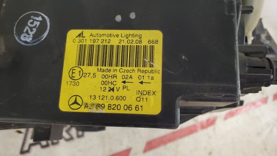 Фара правая Mercedes-Benz A-Class A140/160 W169 2004-2007г