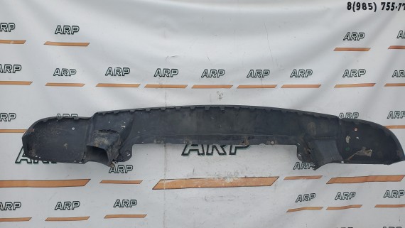 Юбка переднего бампера Porsche Cayenne 957 Turbo GTS 2007-2010