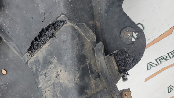 Юбка переднего бампера Porsche Cayenne 957 Turbo GTS 2007-2010