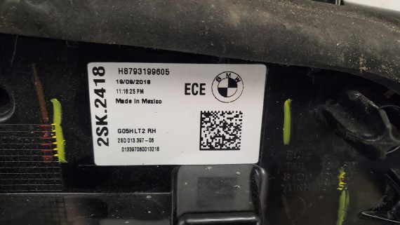 Фонарь задний задний правый BMW X5 G05 2018-н.в