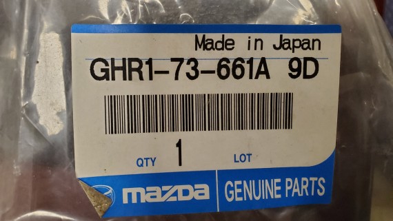 Стекло задней левой двери Mazda 6 GJ универсал 2012-2015