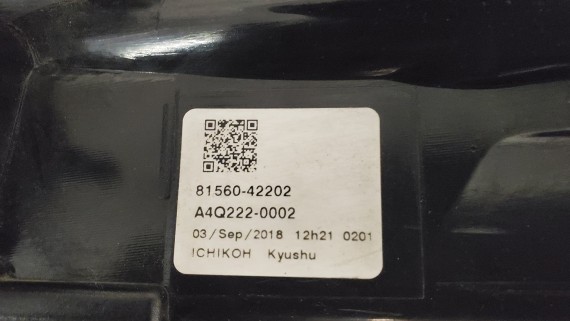 Фонарь задний левый Toyota Rav 4 40 2012-2018