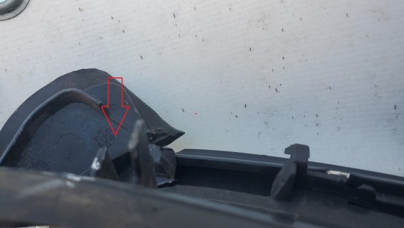 Молдинг крыши левый Mercedes-Benz S-класс W222 2017-2020