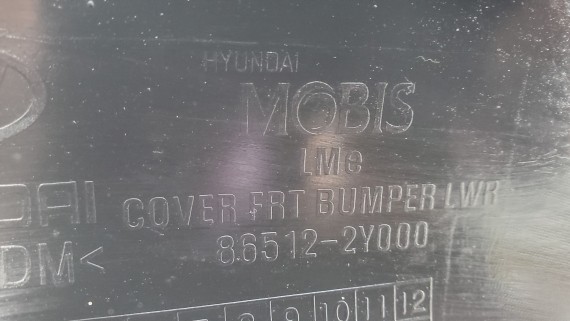 Юбка переднего бампера Hyundai ix35 2009-2015