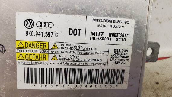 Блок ксенона Audi A3 A4 A5 A6 Q5 2007-2015