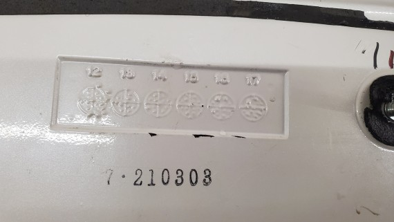 Спойлер двери багажника Mitsubishi Outlander 3 GF 2012-2020