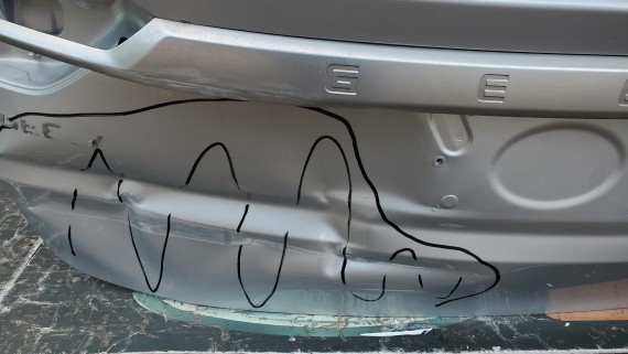 Дверь багажника Geely Coolray SX11 2020-н.в.