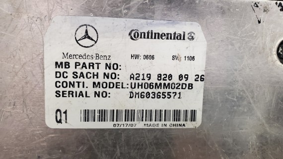 Блок управления телефоном Mercedes-Benz GL-class X164 2005-2008