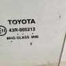 Стекло двери заднее левое Toyota Camry V50 V55 2011-2014