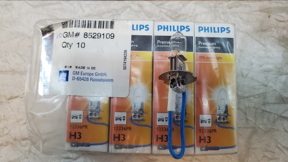 Лампа H3 12V 55W Philips 12336PR