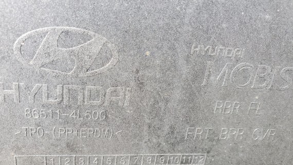 Бампер передний Hyundai Solaris 1 2014-2016
