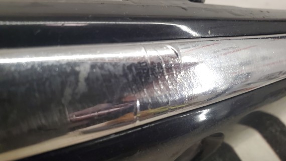 Молдинг переднего бампера правый Mercedes E-klasse W211 2002-2009