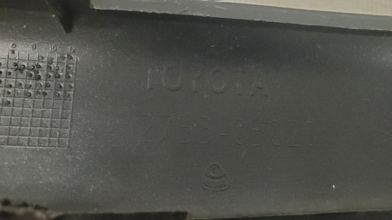 Молдинг бампера заднего левый Toyota Avensis 2 2003-2008