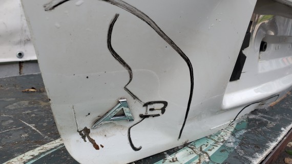 Дверь багажника Audi A3 8p 2004-2013