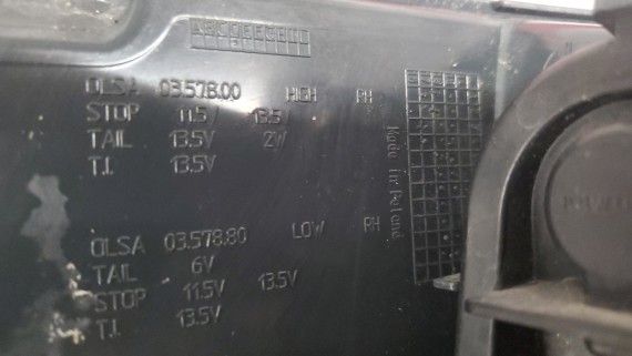 Фонарь правый BMW X1 F48 2015-2019