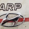 Эмблема передняя Hyundai Getz Sonata 5 Accent 2002-2011