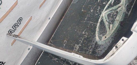 Бампер задний Hyundai Accent 1999-2012