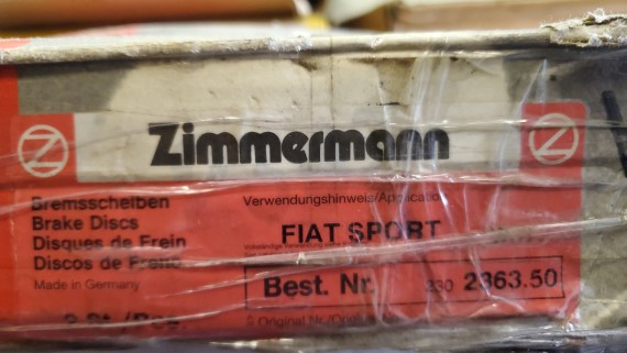 Диск тормозной передний Fiat Bravo 2007-2011 Doblo 2001-2016 