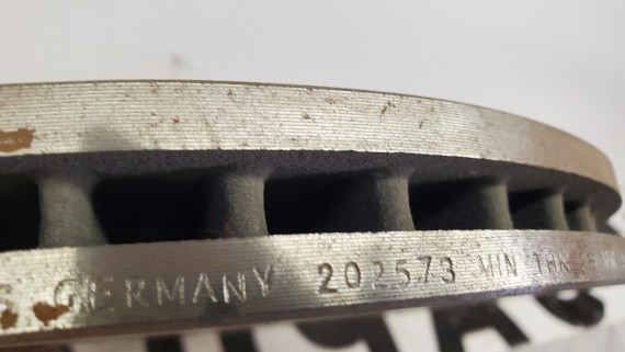 Диск тормозной передний Ford Galaxy S-max 2010-2015