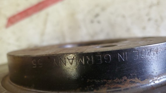 Диск тормозной передний Ford Transit Connect 2000-2013