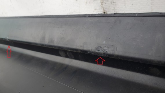 Накладка на порог правая Mercedes-Benz M-Class W164 2005–2011