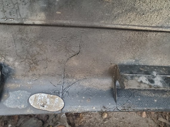 Бампер задний SsanYong Kyron 2007-2015