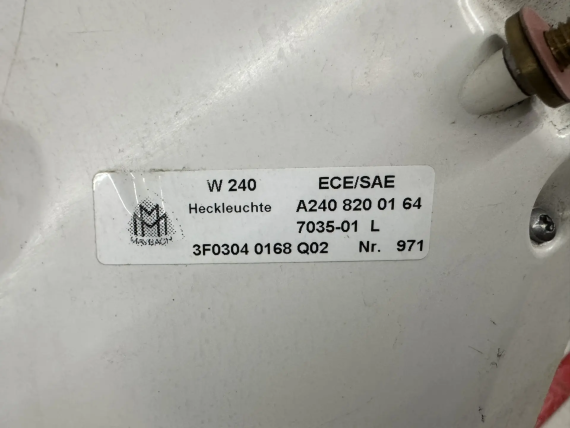 Фонарь задний левый Maybach W240 2002-2010