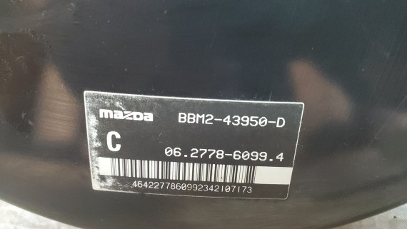 Усилитель тормозов вакуумный Mazda 3 BL c2009-13г