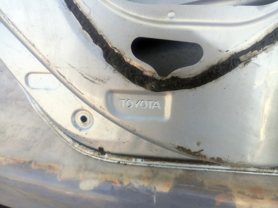 Дверь задняя левая Toyota Corolla 120 2000-2007 хэтчбек