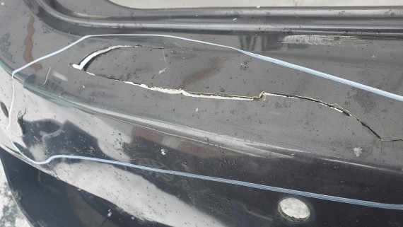 Бампер задний Kia Ceed 2 (JD) 2012-2018 Хетчбек