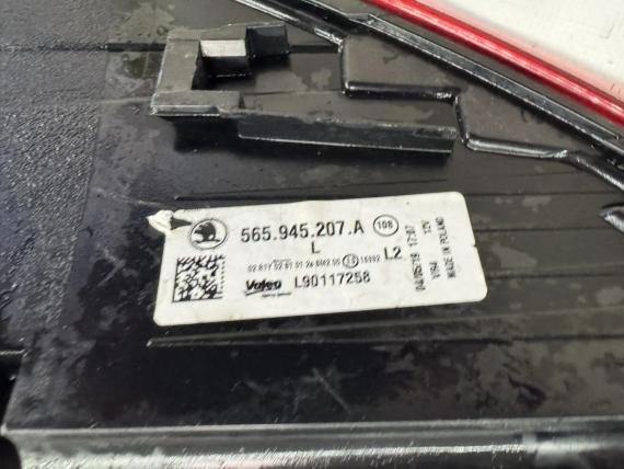 Фонарь задний правый Skoda Kodiaq 2016-2022