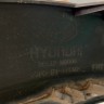 Юбка переднего бампера Hyundai Creta 2016-2021