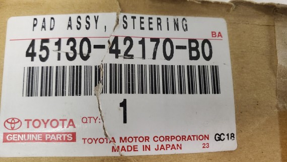 Подушка в руль Toyota RAV 4  AC30 2006-2013 НОВАЯ