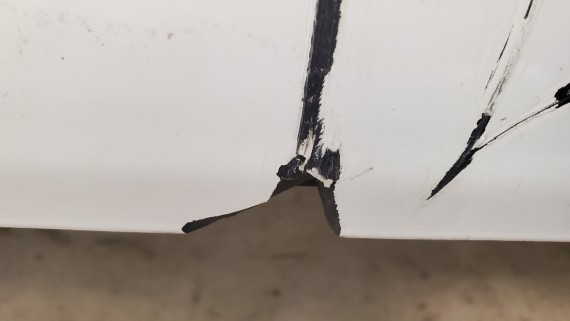 Спойлер двери багажника Land Rover Discovery 5 L462 2016-н.в