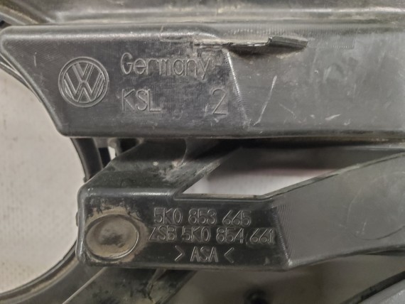 Накладка противотуманной фары левая Volkswagen Golf 6 2008-2012