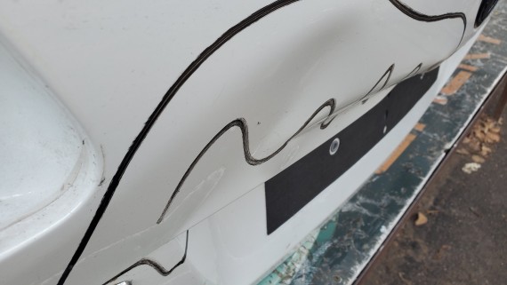 Дверь багажника Volkswagen Touareg 2 NF 2010-2018