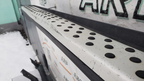 Накладка порога правая BMW X6 E71 2007-2014